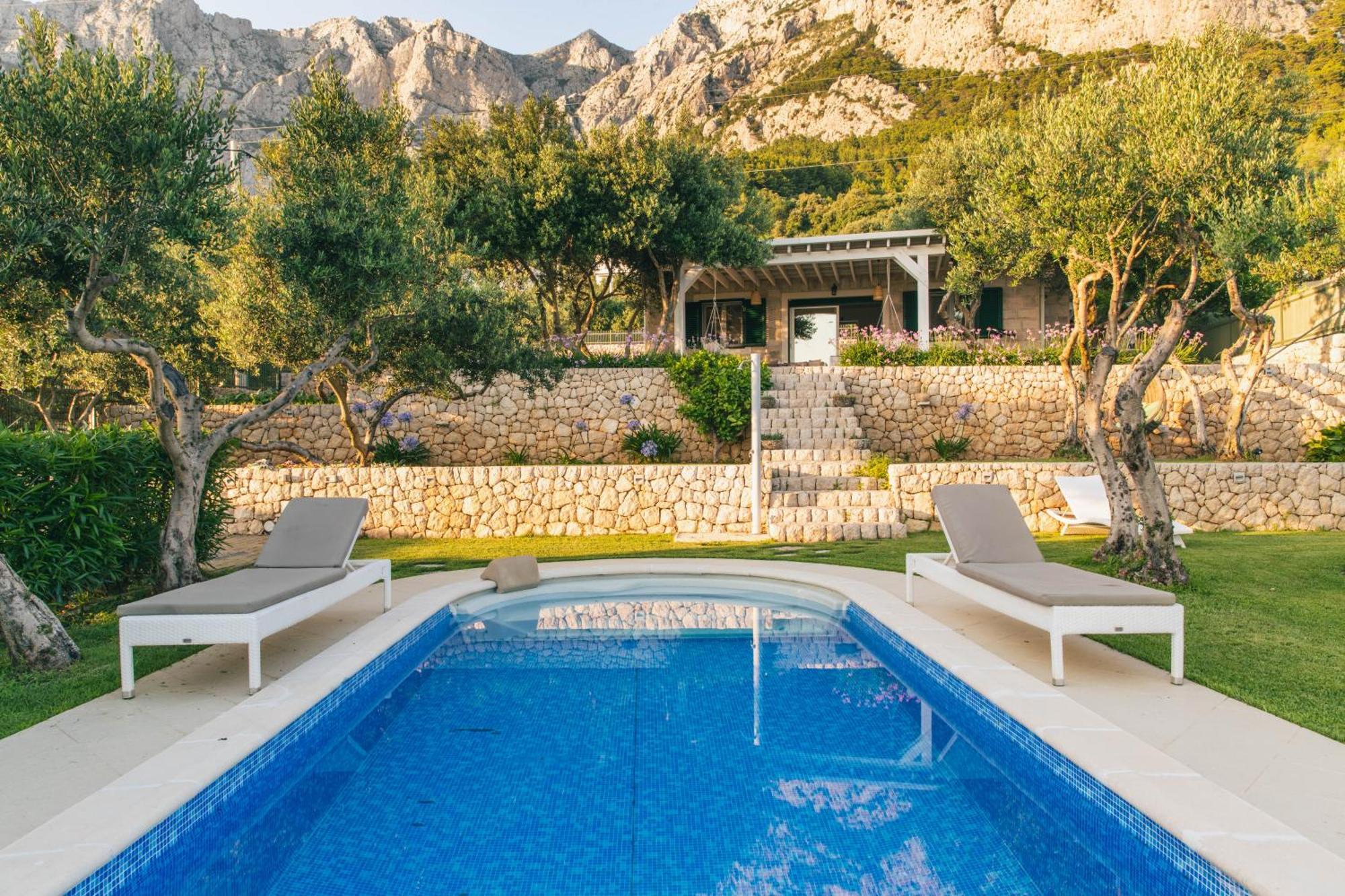Villa Tamaris Makarska Exterior foto